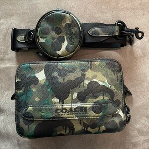 Coach Charter crossbody Camo